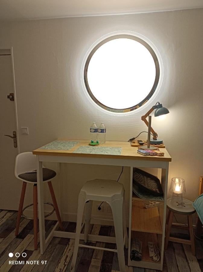 Magnifique Studio Climatisation, Parking A Velos, Velos En Option, Centre Ville Parking Prive Jardin 몽타르기 외부 사진